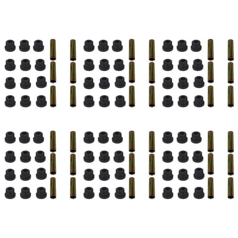 ABLB-6 Set For Club Car Bushing Kit, Golf Cart Rear Leaf Spring Bushing Kits For EZGO TXT/Medalist Gas/Electric 1015583