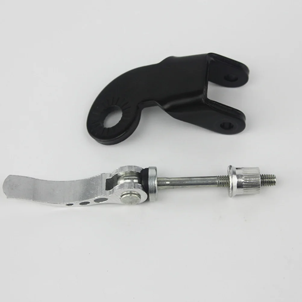 

2Pcs Bike Trailer Hitch Universal Steel Coupler Complete Adapter Mount Quick Release Rod Compatible with Most Bicycles Electric