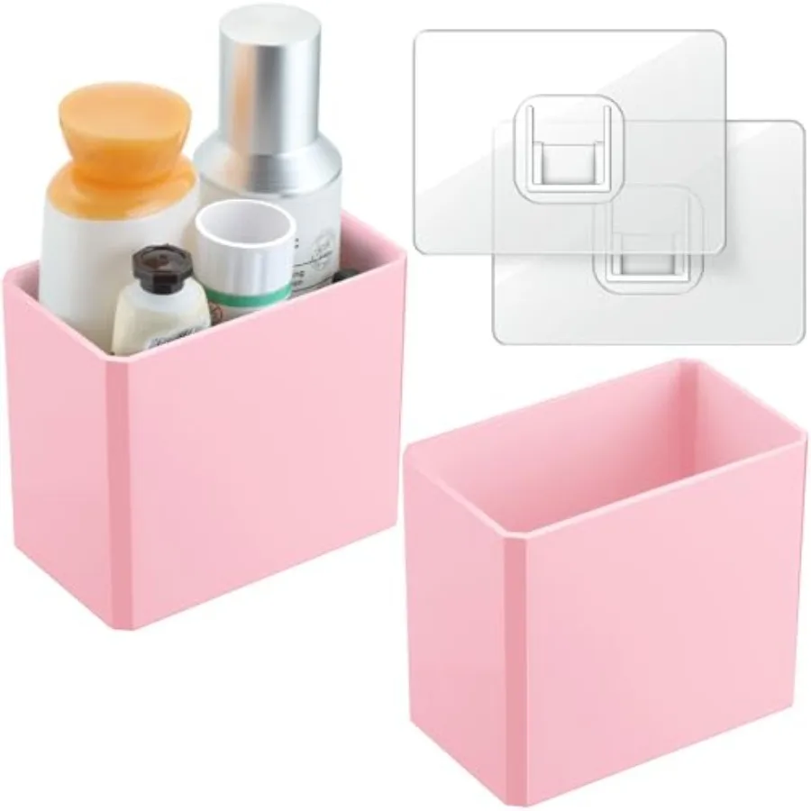 Wall Mounted Adhesive Floating Shelf Organizer