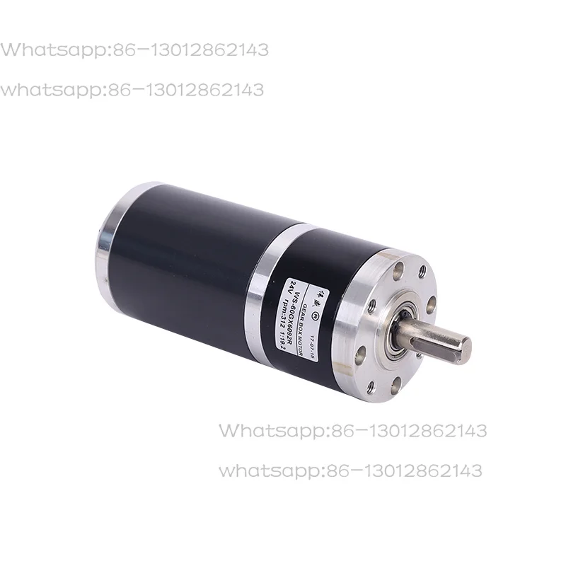 permanent magnet DC planetary gear motor 12V 24V diameter 60mm high torque 100KG.cm motor gear slow speed small motor