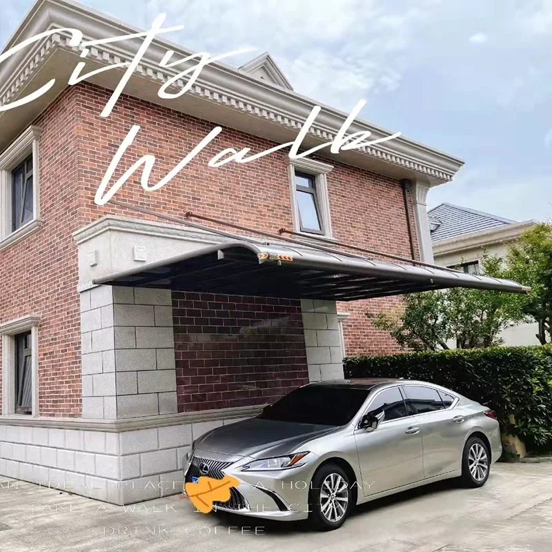 1 Aluminum alloy parking car canopy home villa courtyard outdoor terrace roof roof sunshade sunshade sunshade canopy