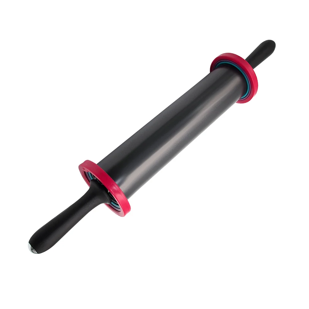 

Three Sections Adjustable Stainless Steel Rolling Pin Dough Roller Baking Dishes Pans Kitchen Utensil Pizza Tool Pastry Maker
