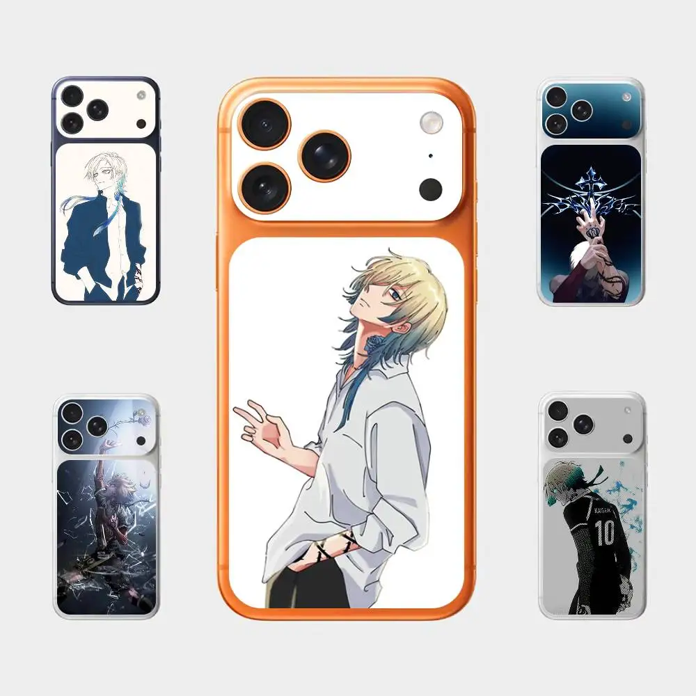 

Cute M-Michael Kaiser Plain Decal Skin for iPhone17 Pro Max Back Film Cover Wrap Anti-scratch Durable Sticker