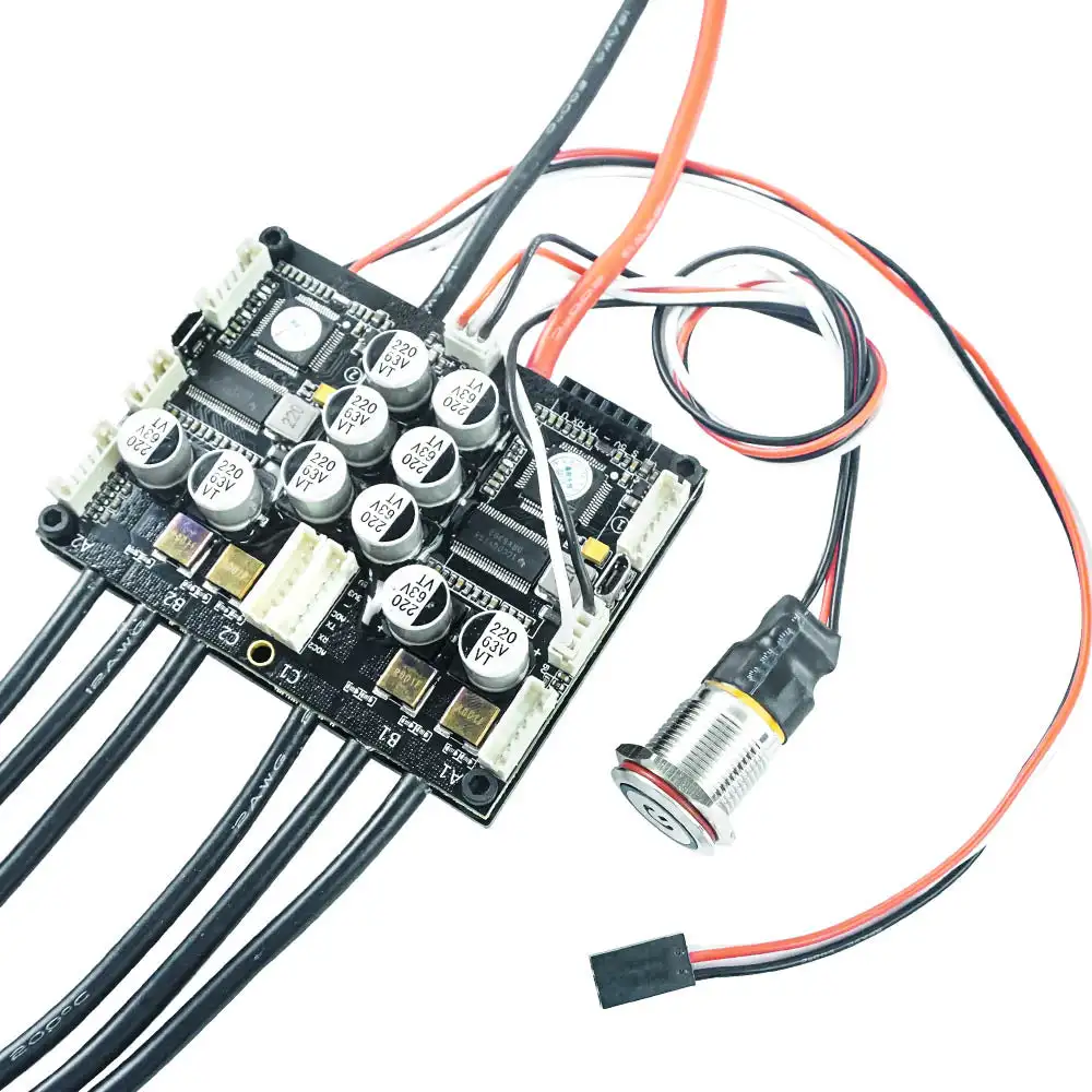Flipsky Dual FSESC4.20 Plus VESC Motor Speed Controller with Built-in Anti-Spark Switch, 8V-60V Input