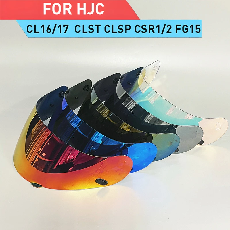 

Helmet Visor for HJC CL16 CL17 CLST CLSP CSR1 CSR2 CS15 TR1 FG15 HS11 FS15 Helmet Shields Uv Protection Capacete Accessories