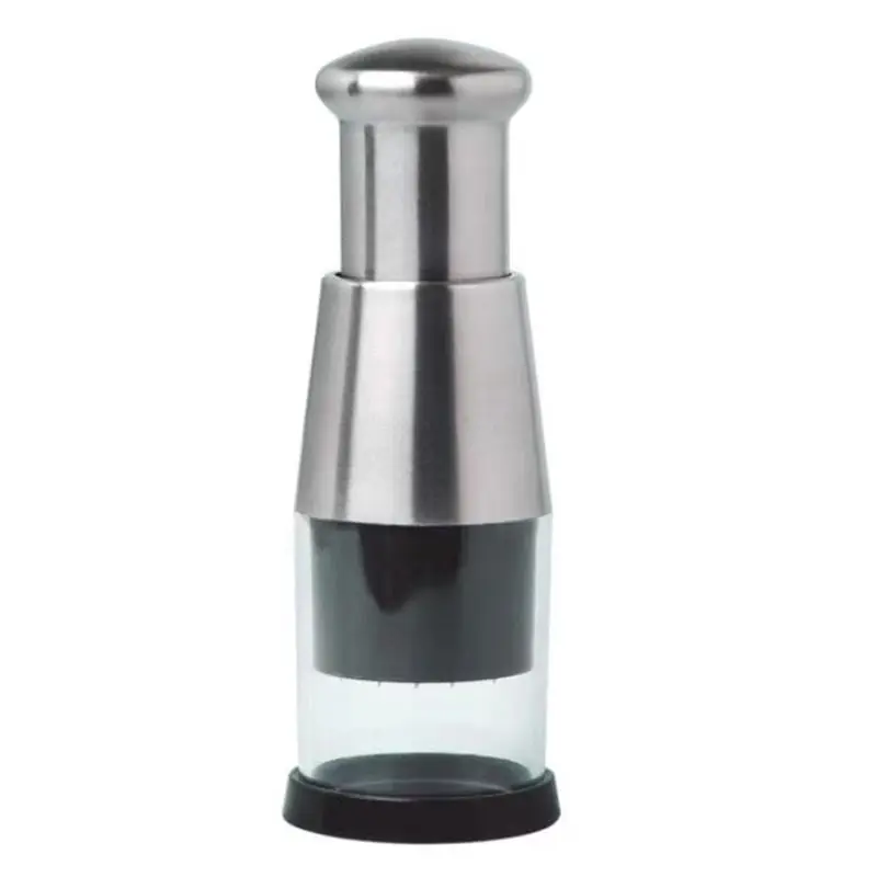 M12K-Kitchen Tools Stainless Steel Chopper For Garlic Chopper Crusher For Garlic Ginger Herbs Nuts Grinder