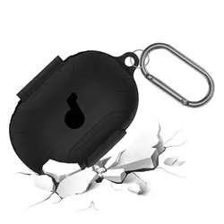 Case ForAnker Soundcore Space A40 Soft Silicone Case Shockproof Anti-Scratch Protective Cover With Carabiner