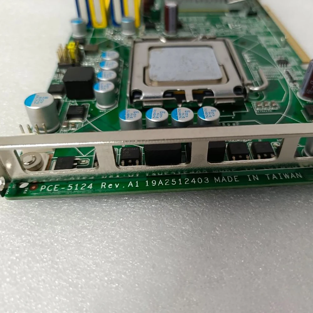 

PCE-5124 REV A1 PCE-5124VG Industrial Control Computer Motherboard