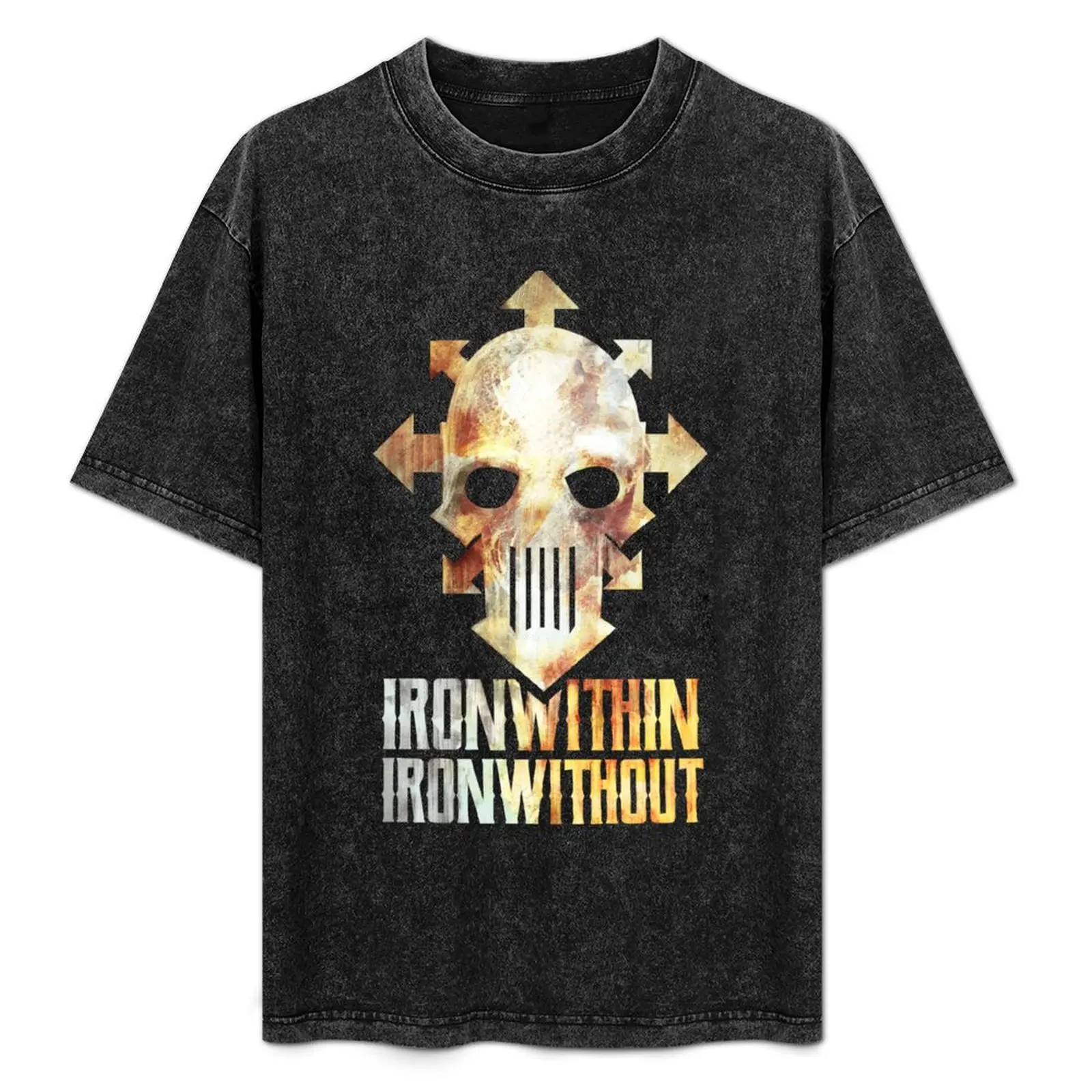 

Iron Within Iron Without Chaos Legion T-Shirt Minimal Art Print T-Shirt