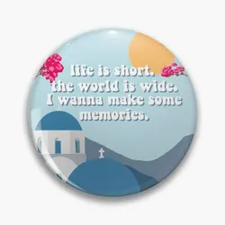 Mamma Mia Inspired Quote Scene  Soft Button Pin Gift Decor Fashion Badge Creative Cute Clothes Cartoon Lover Jewelry Hat