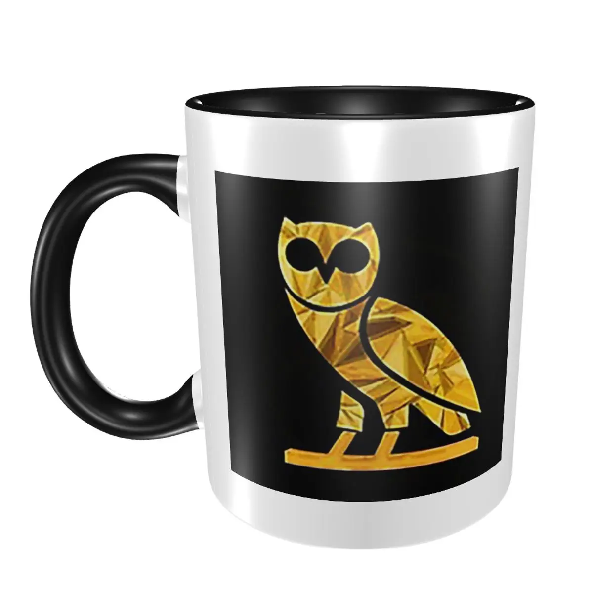 

OVO October's Very Own Drake's Owl Mug Funny Ceramic Coffee Cups Tea Mugs Milk Cup Drinkware Gift for Woman Man