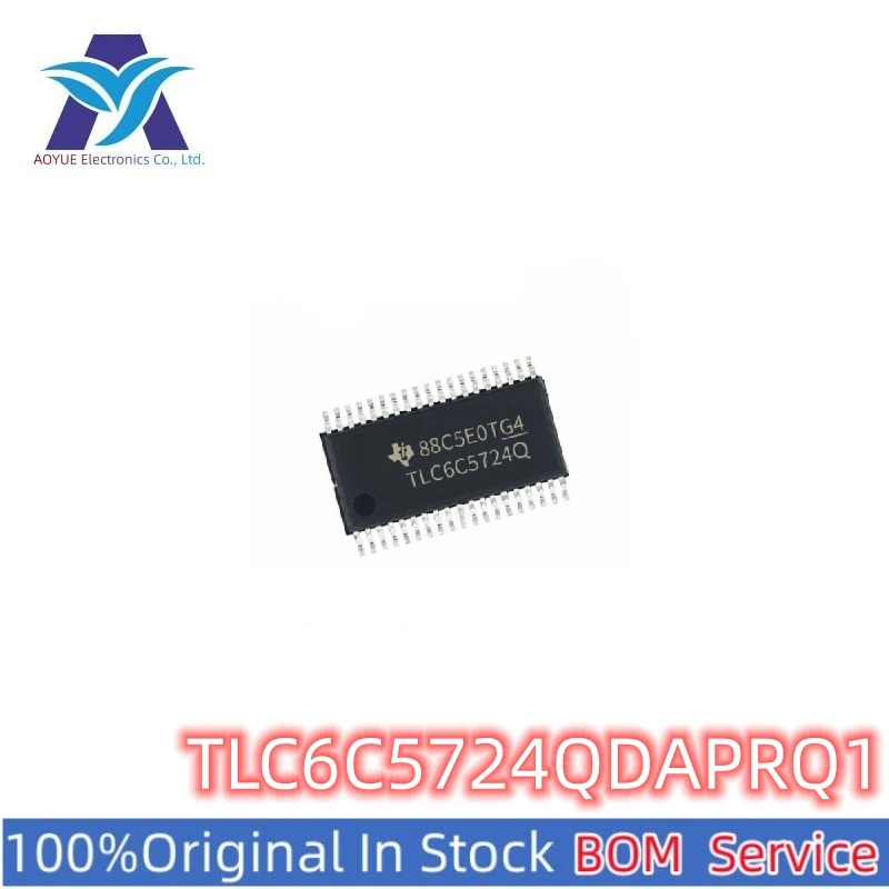 New Original Authentic Chips Electronic Components TLC6C5724QDAPRQ1 TLC6C5724Q TLC6C5724-Q1 TSSOP-38 RGB LED driver ic