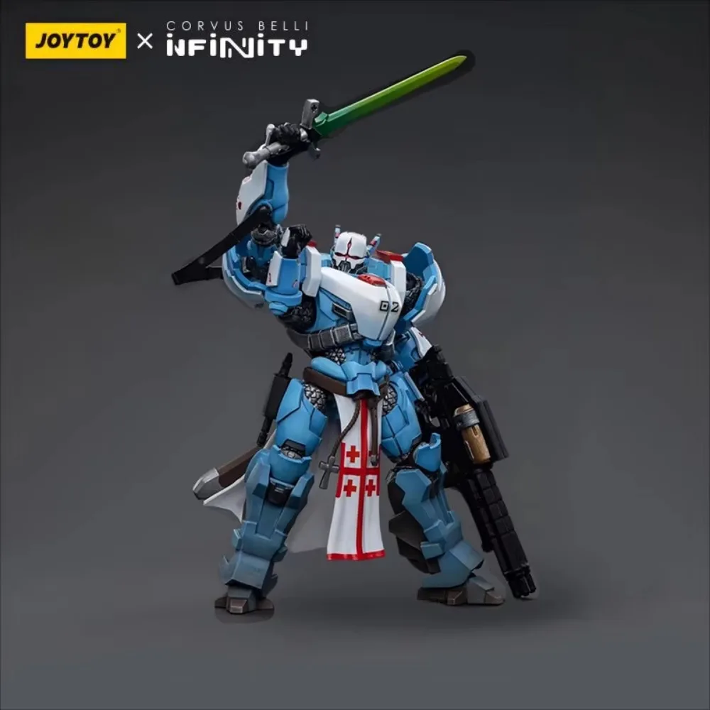 [W magazynie] JOYTOY INFINITY figurka PanOceania rycerz świętego Sepulchre figurka Anime kolekcjonerska zabawka wspólny ruchomy Model