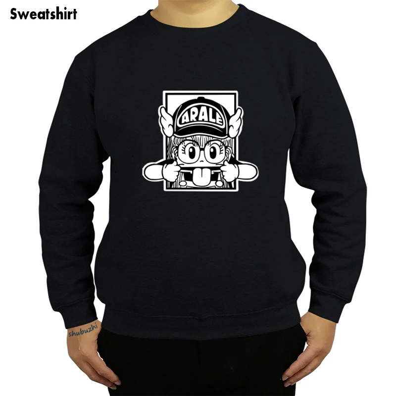 Dr. Slump Men's sweatshirts Arale Vintage Cotton hoody O Neck hoodies Printed Clothes Plus Size Tops sbz8105