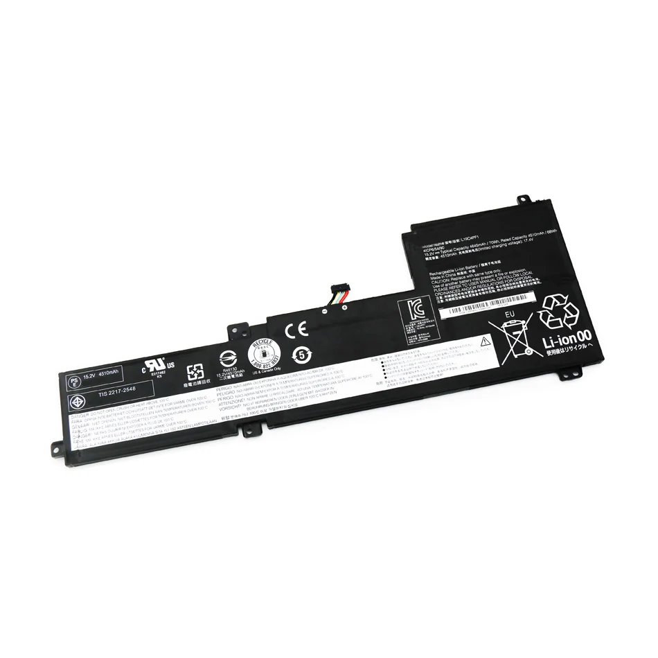 Imagem -02 - Bateria L19c4pf1 de 11.52v 70wh para Lenovo Ideapad 515alc05 15are05 15iil05 15itl05 L19m4pf1 L19l4pf1