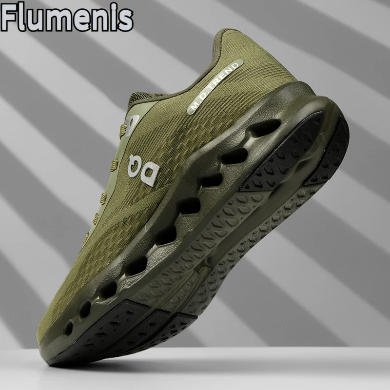 2026 New Summer New Shock Absorbing Casual Sports Shoes Off Road Running Men's and Women's Shoes Fashion Trend Golf Shoes 39-45 - view 2