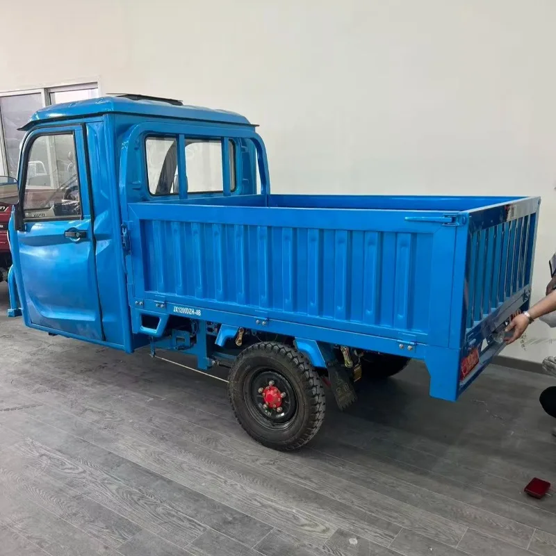 Electric Cargo Tricycle 600W 2026 New Model Folding Multifunction Open Body Motorcycle Taxi