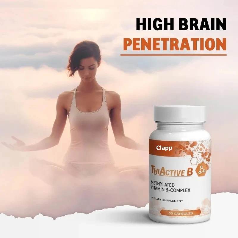 مجمع ThiActive B Methylation B، بدون حشوات أو عوامل التدفق، 60 كبسولة #3