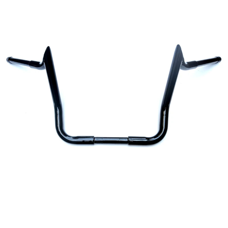 

HCMT 12" Meathook Ape Hanger Handlebar Fits For Harley Touring Electra Glide 86+ Gloss black