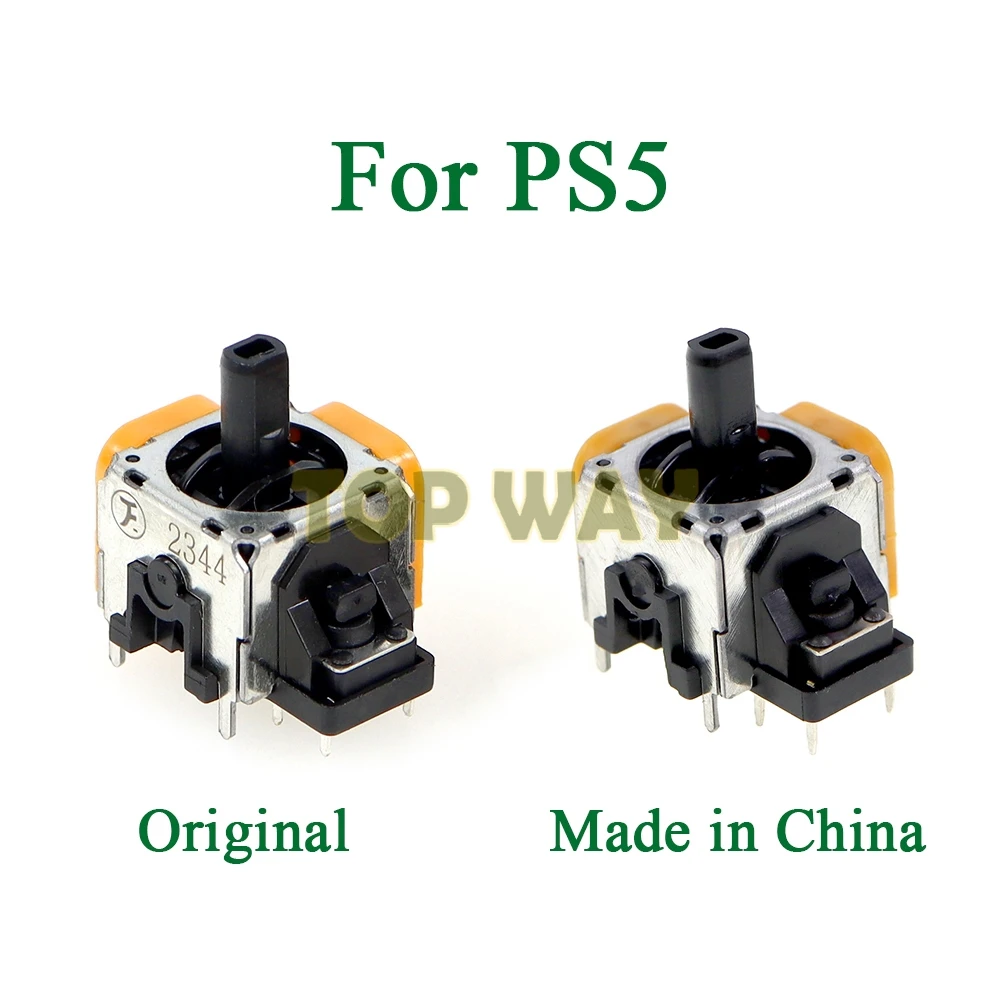 プレイステーション5コントローラー用アナログセンサーモジュール,交換用3Dジョイスティック軸,2.3k,PS5, 50個