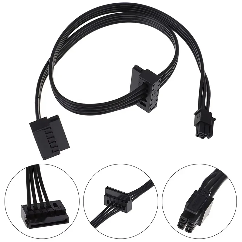 Mini 4pin To SATA Power Supply Cable For Lenovo Main Board Interface Small Four Pin To One/Two/Three SATA SSD Power Supply Cable