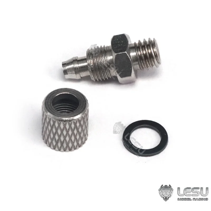 Simuliertes Hydraulikmodell, modifizierter Stahl, verzinkt, präzise gerade gebogene M5-Öldüse, 4*2,5mm Rohrinstallation – Detail 3