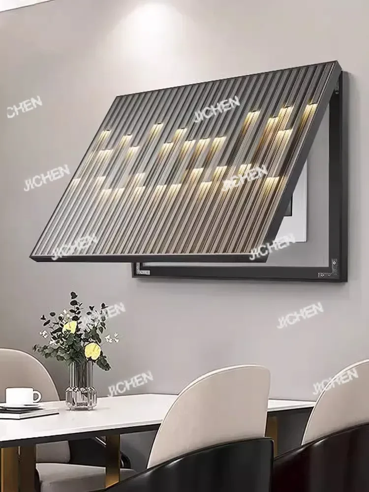 جديد الحديثة الفاخرة صندوق عداد كهربائي تظليل اللوحة ، ضعف صندوق التيار التظليل اللوحة صندوق توزيع الديكور اللوحة ، #4