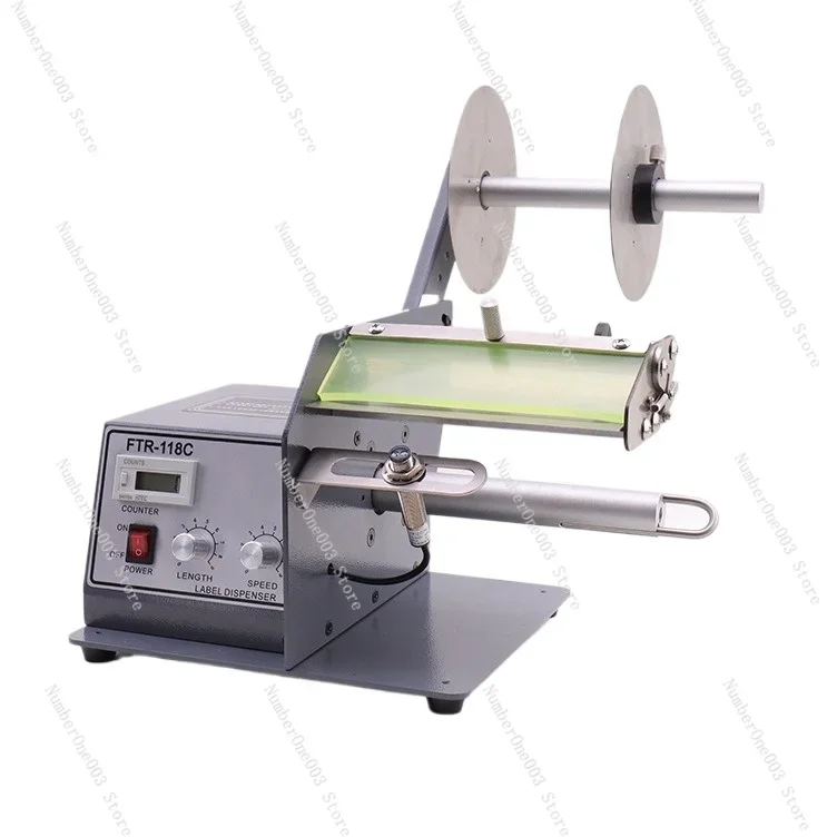 FTR-118 Automatic Photoelectric Label Peeling Machine for Barcode and Adhesive Label Stripping