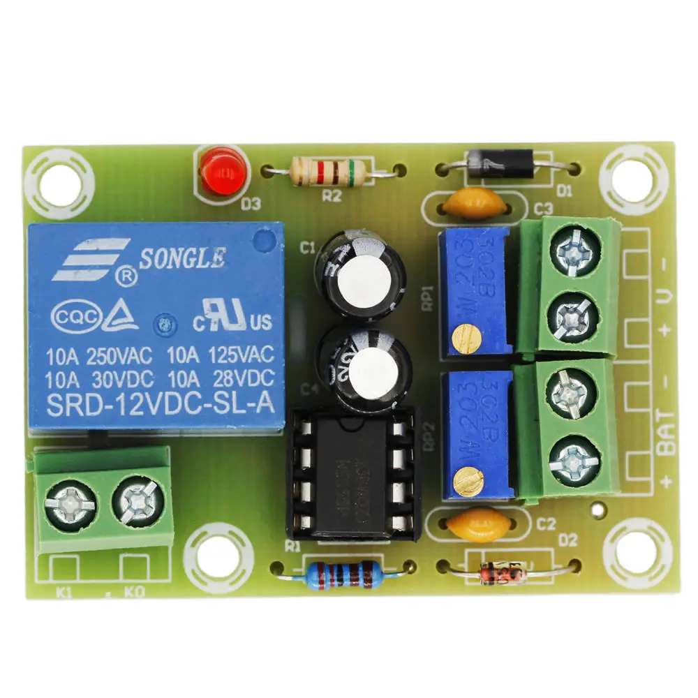 XH-M601 12V Intelligent Charger Module Power Control Panel Automatic Charging Power Battery Charging Control Board for Diy Kit