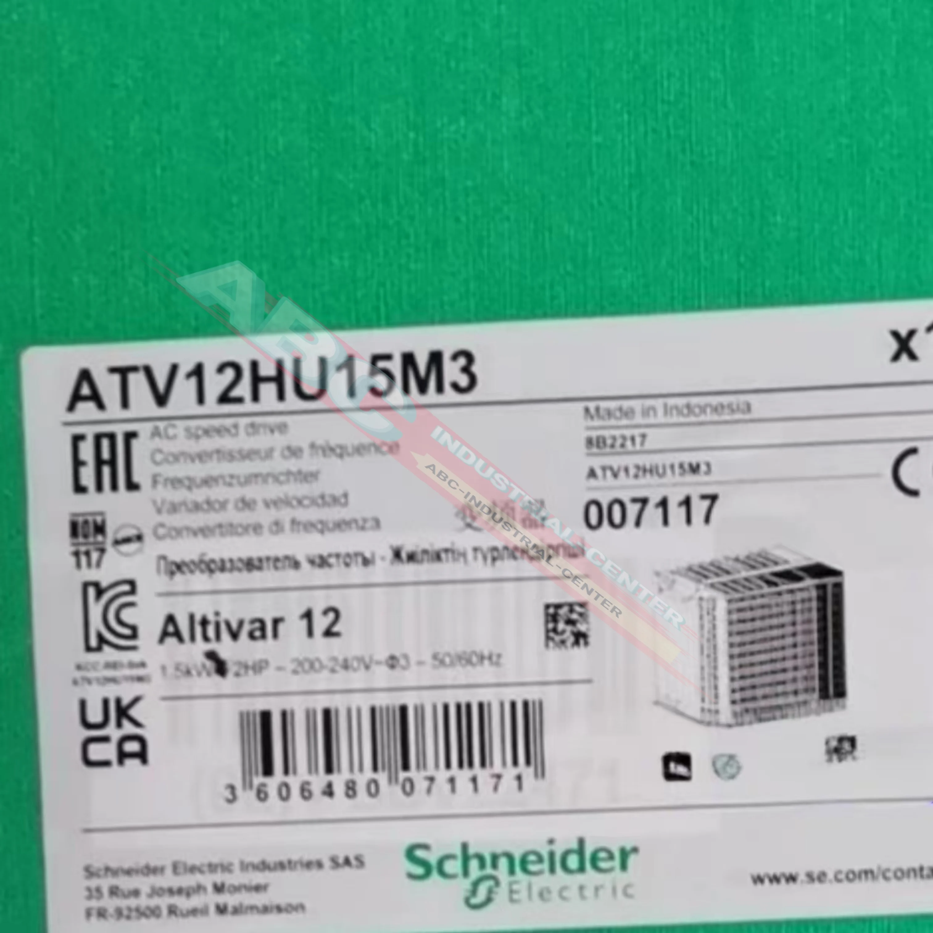 

ATV12HU15M2X Frequency Converter ATV12HU15M3 100%NEW