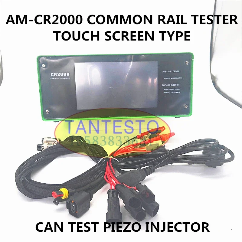 

AM-CR2000 Touch Screen Type Crdi Common Rail Diesel Fuel Piezo Injector Tester For BOSCH DENSO DELPHI CAT