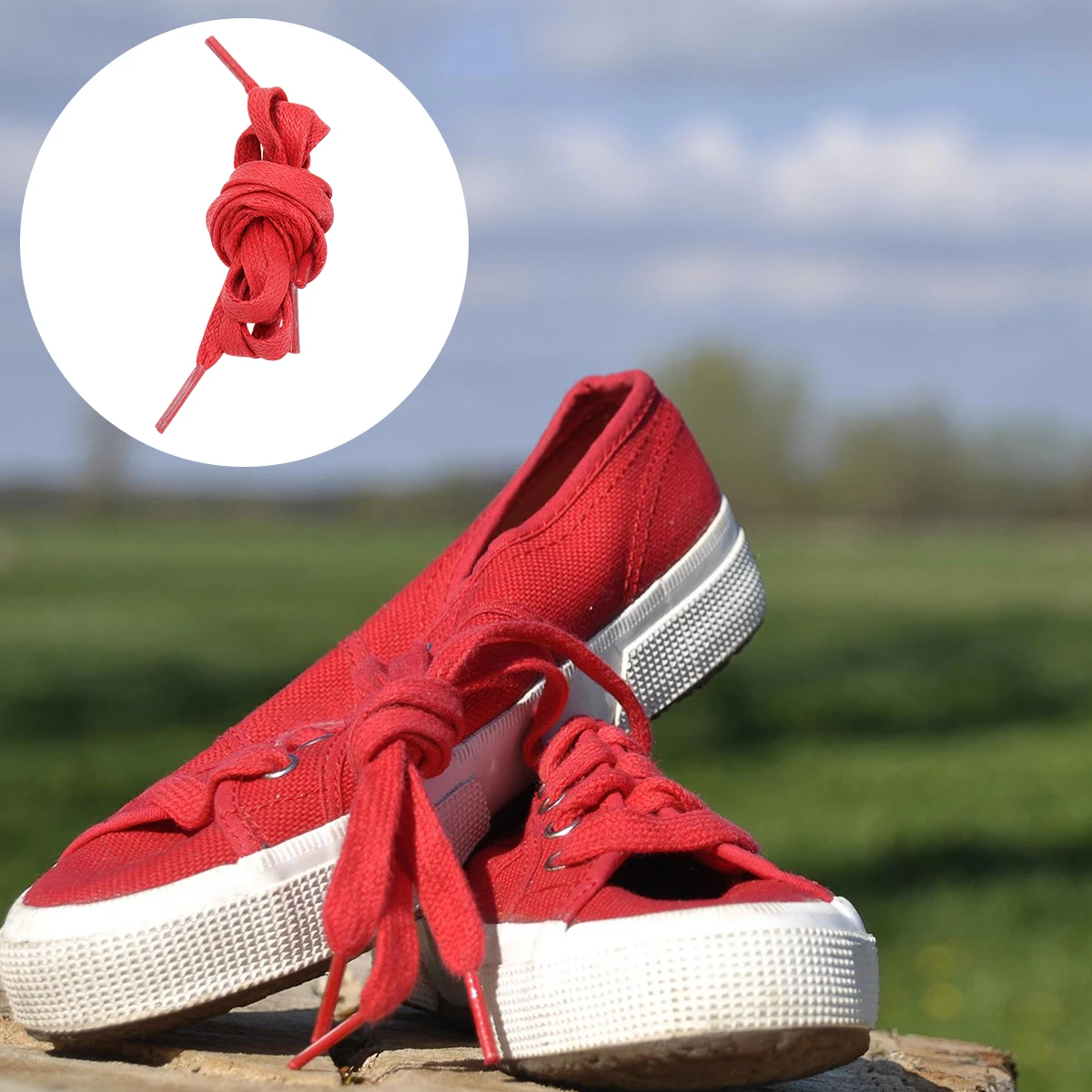 

1 Pair Waxed Cotton Shoelaces Flat Sneakers Shoe Ties Casual Sport Shoe Laces For Running Jogging Fashionable Unisex