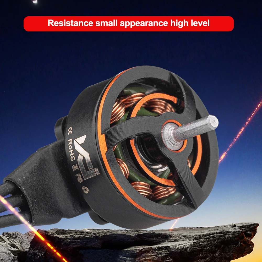 Motor VCI SPARK 0802 22000KV/25000KV/27000KV Baja resistencia y fuerte capacidad de disipación de calor