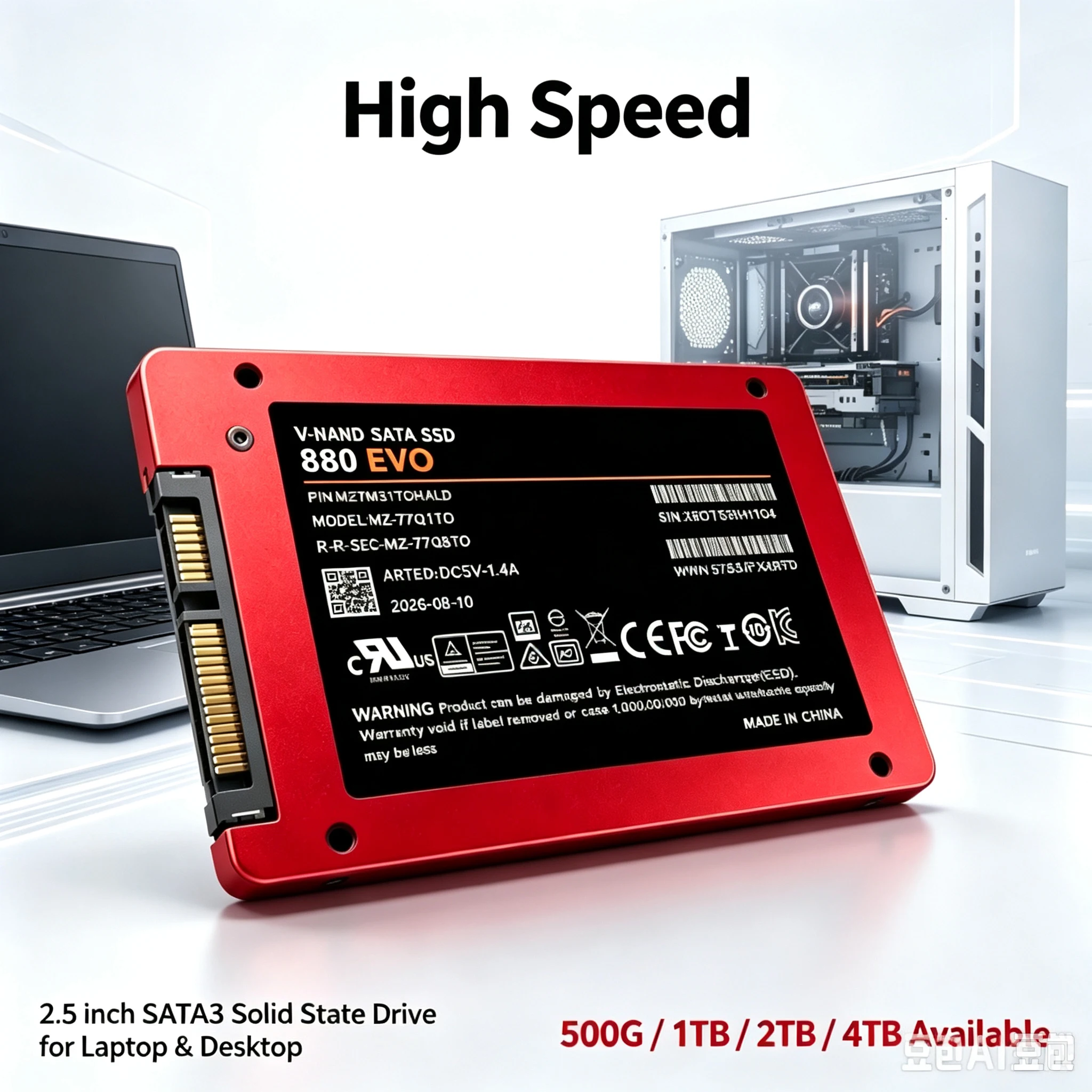 Colorful 880EVO M.2 2280 PCIe4 - Ssd 500Gb recension och pris