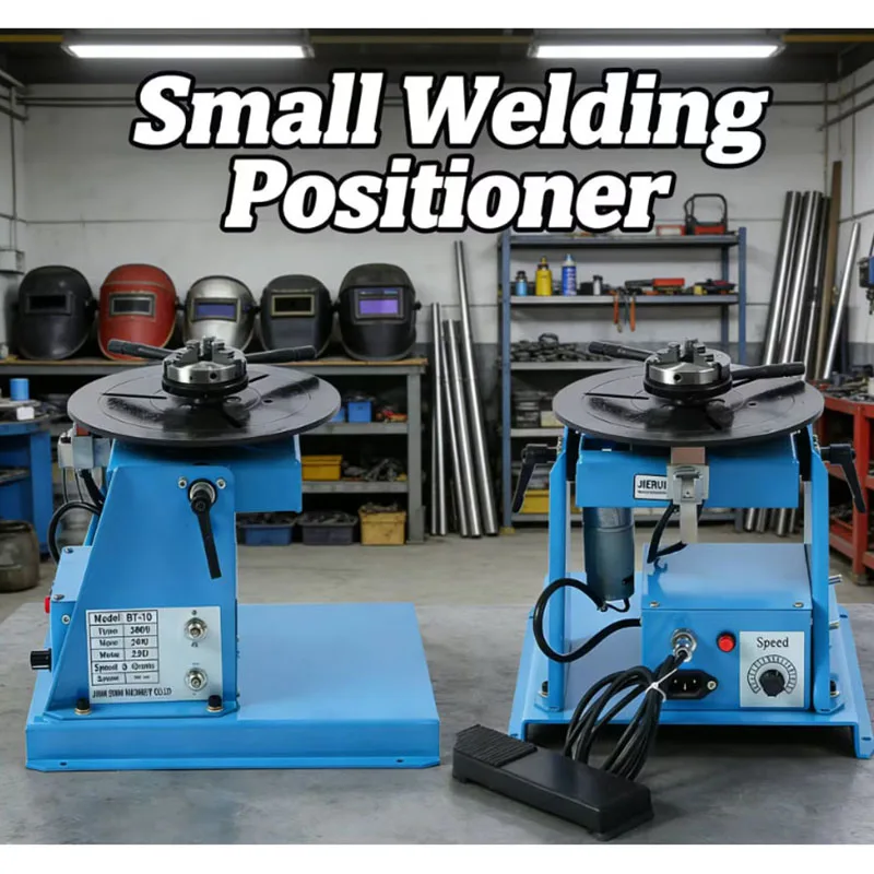 Combination Small Welding Positioner welding turntable precision welding flipping rotating worktable