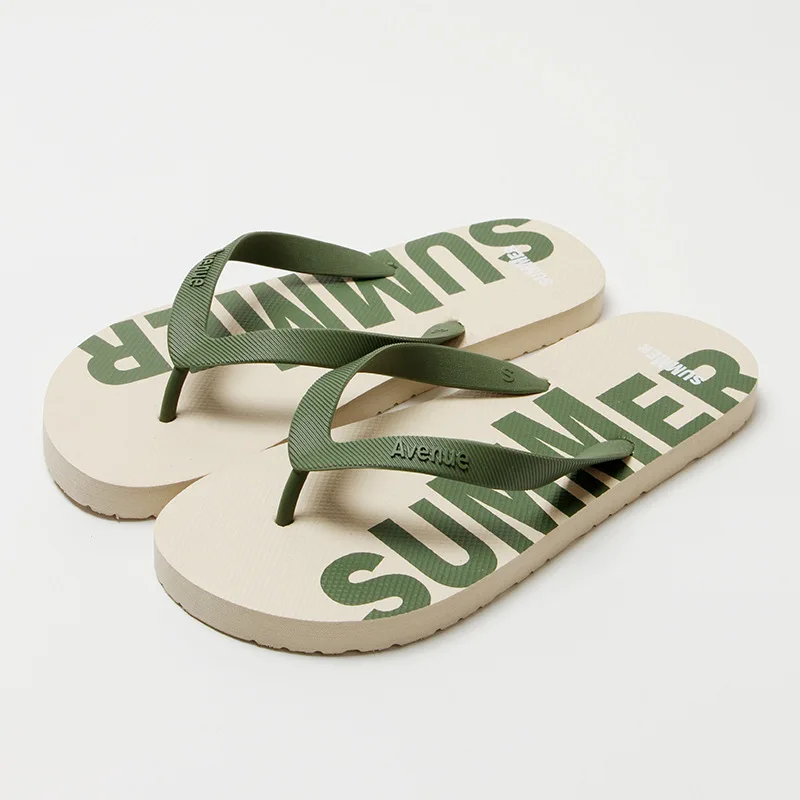 2026 New Arrival Slippers Men Summer Flip Flops Beach Sandals Anti-Slip Casual Flat Shoes Slippers Indoor House Shoes For Men