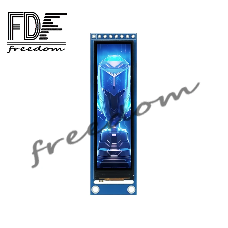 1pcs 새로운 2.25 인치 TFT LCD ST7789 소형 FDF 화면 76*284 모듈 LCD 풀 뷰 SPI 컬러 스크린