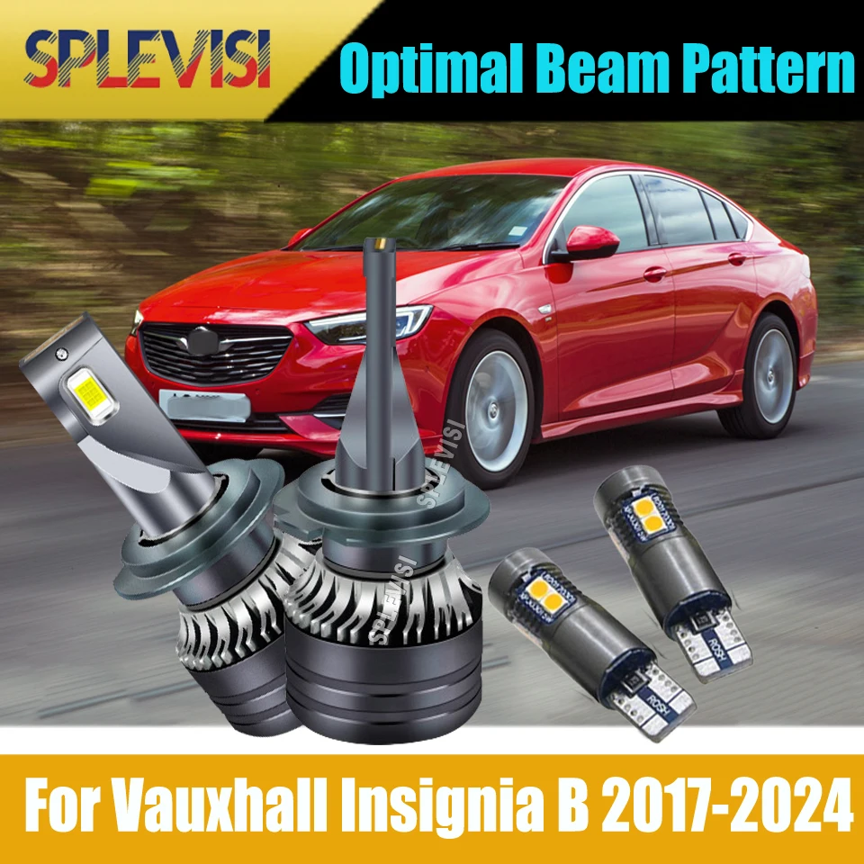 

H7 LED Bulbs High Low Beam 500% More Light Than Standard Halogen For Vauxhall Insignia B 2017 2018 2019 2020 2021 2022 2023 2024