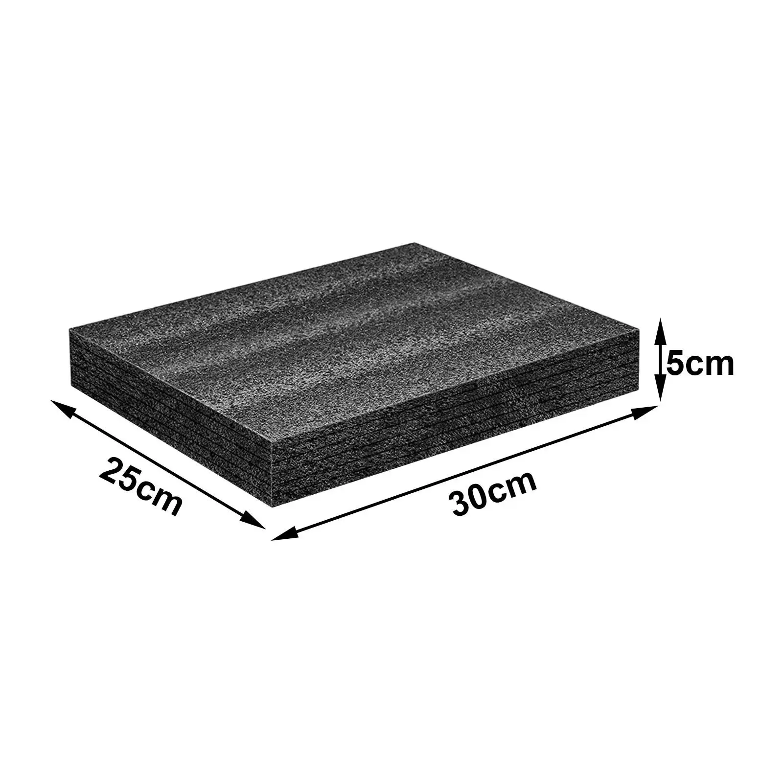Polyethylen-Schaumstoffplatten Polsterungseinlagen Schutzschaum Hochdichte Schaumstoffpolsterung Zuschneidbare Schaumeinlage für Verpackung und Basteln – Detail 3