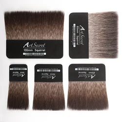 Artsecret Squirrel Hair Flat Paddle Art Painting Brush for Acrylic Oil Varnishes Watercolor Paints 1.38