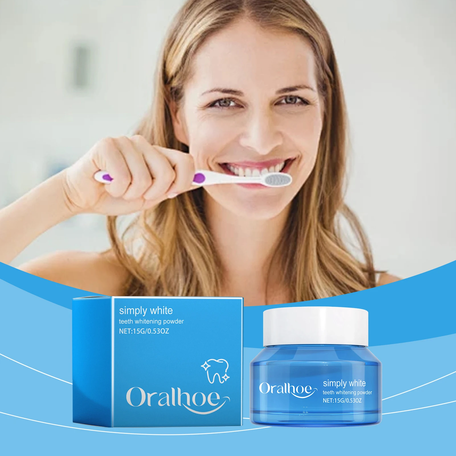 Natural Tooth Whitening Powder Freshs Breaths Anticcavity Toothpowder Intensives Stain Removal Dentifrices Teeth Care Supplies