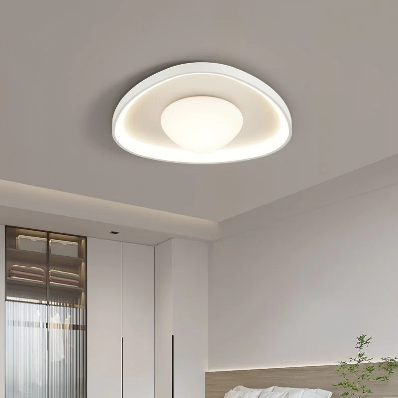 Plafonnier LED au Design Moderne et Minimaliste, Éclairage d'NikSimple, Luminaire Décoratif de Plafond, Idéal pour une Villa, une Cuisine, un Couloir, un Salon, une Salle à Manger ou une Chambre à Coucher