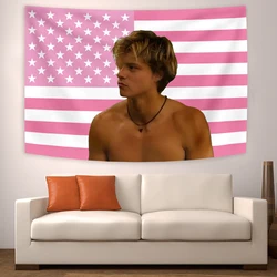 Jj Outerbanks Tapestrys Jj Maybank American Flags Wall Hanging Living Room Decoration Obx Outer Banks Banners Bedroom Background