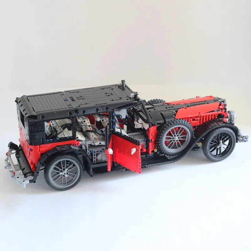 Nueva tecnología coches clásicos 770 Control remoto potencia Super coche de carreras modelo bloques de construcción juguetes niños regalos de cumpleaños