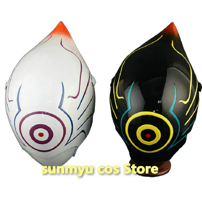 

Bakuryuu Sentai Abaranger The Barmia Soldiers Baamia-hei White Bad Soliders Косплей Шлем Черная маска