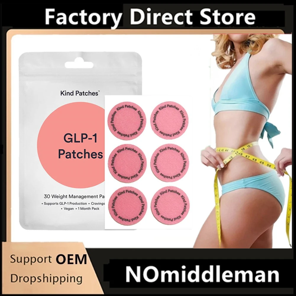 Weight Loss GLP-1 Patches Body Slimming Patch Regulating Insulin Secretion Suppressing Appetite for Women Men Control Weight