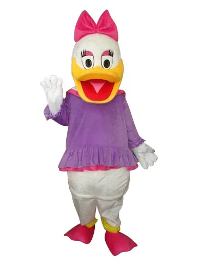 Costume de mascotte de canard violet Rick pour adulte, robe d'Halloween et de Noël, accessoires complets, tenue, nouveau