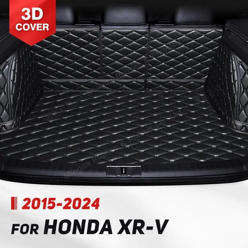 

For Honda XR-V 2015-2024 23 22 21 20 19 18 17 Auto Full Coverage Trunk Mat Car Protective Pad Cargo Liner Interior Accessories