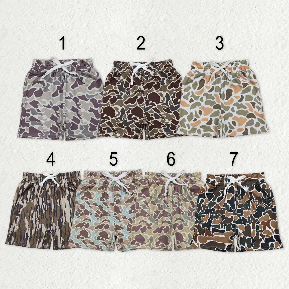 

z1118-11 SS0696 Summer Wholesale kids clothes boys Matching camouflage shorts New Arrival Shorts Boutique baby boys clothes