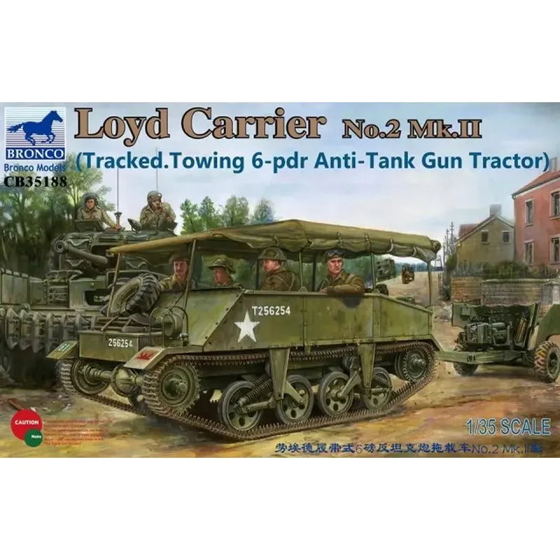 

BRONCO CB35188 1/35 Loyd Carrier No.2 MK.II — комплект масштабной сборки модели